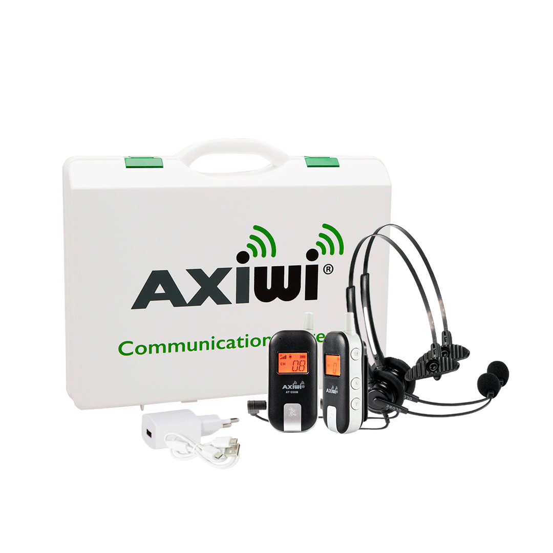 Intercom Kit for Wireless Communication on Film Sets, Concerts - AT-350-2AV - Image 9