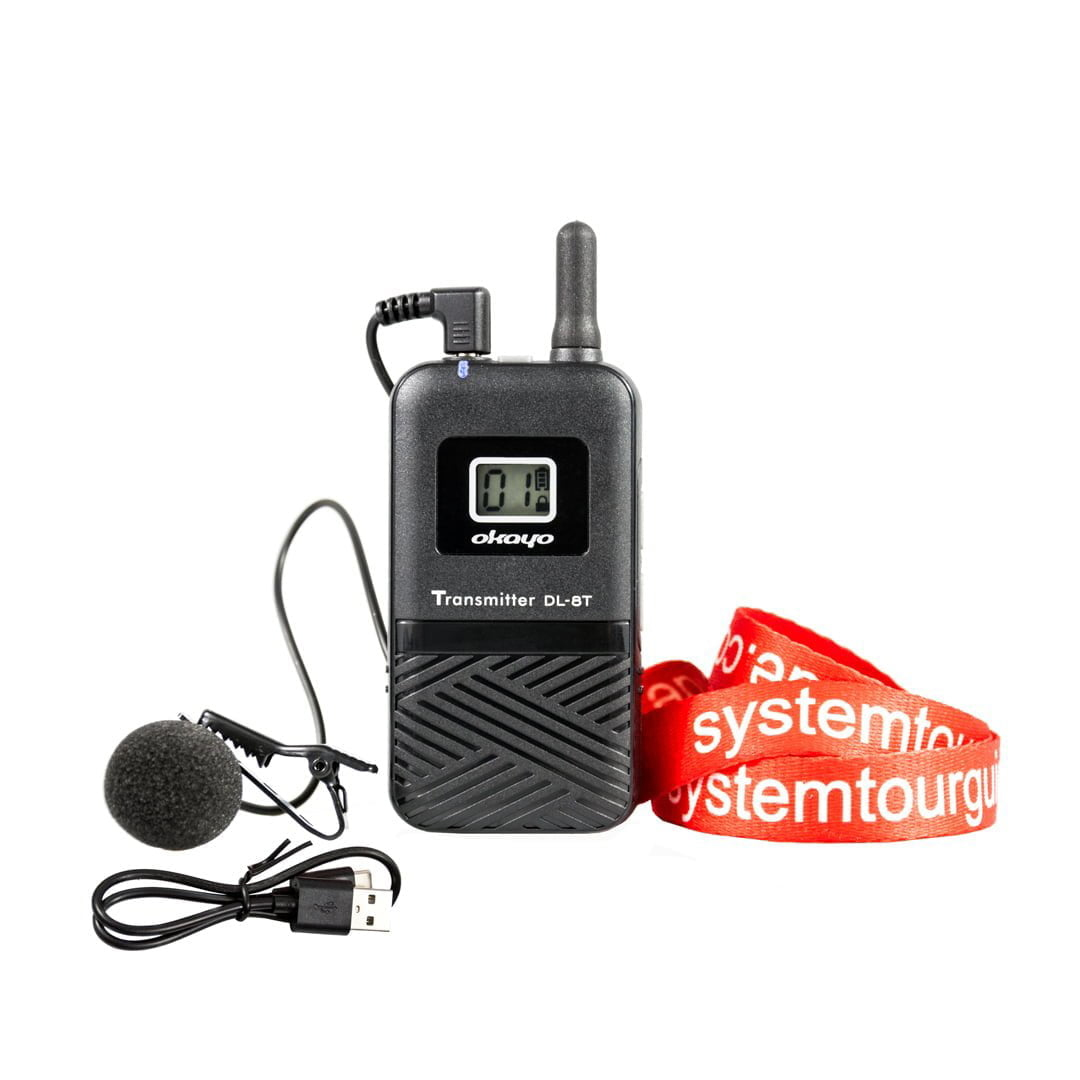 Ultralight bodypack / beltpack / microport transmitter Okayo DL-8T