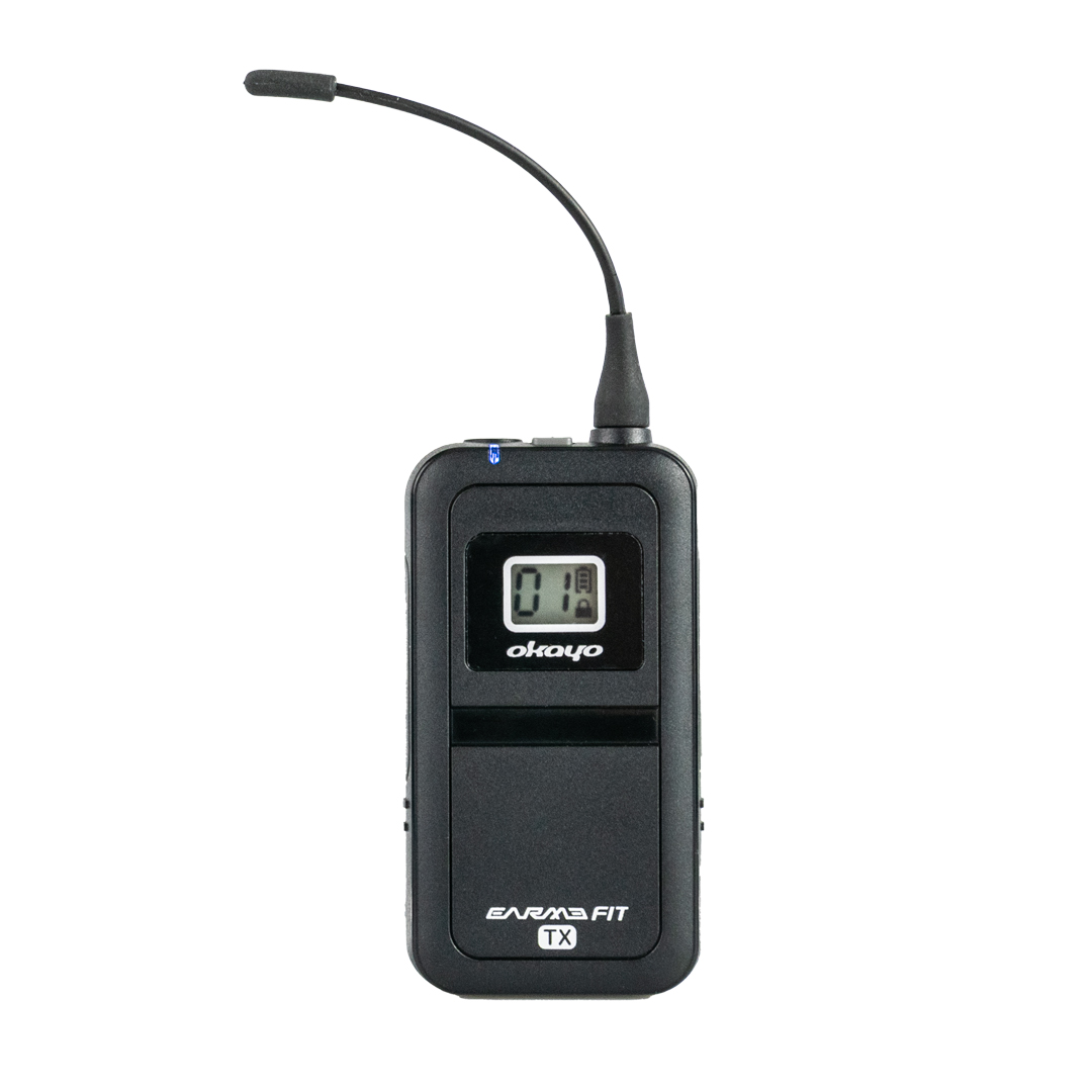 Sistema de audioguía - Transmisor Okayo EarME FIT