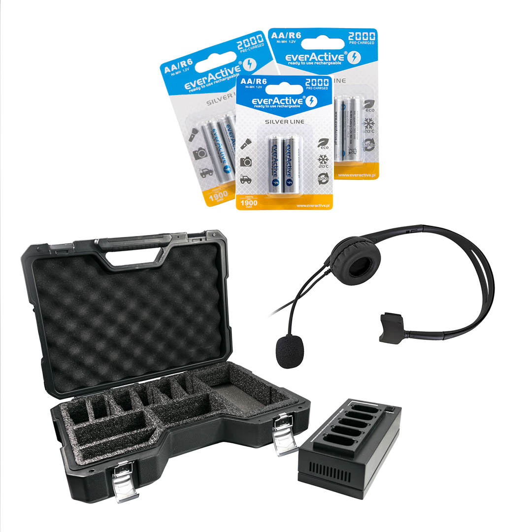 Two-way communication headset / wireless radio system for healthcare - HC-5-FC kit - Image 3
