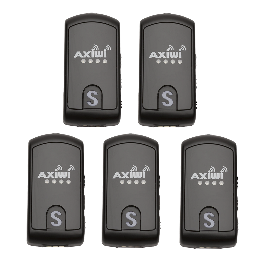 REF-5 - set of five referee intercoms plus accessories