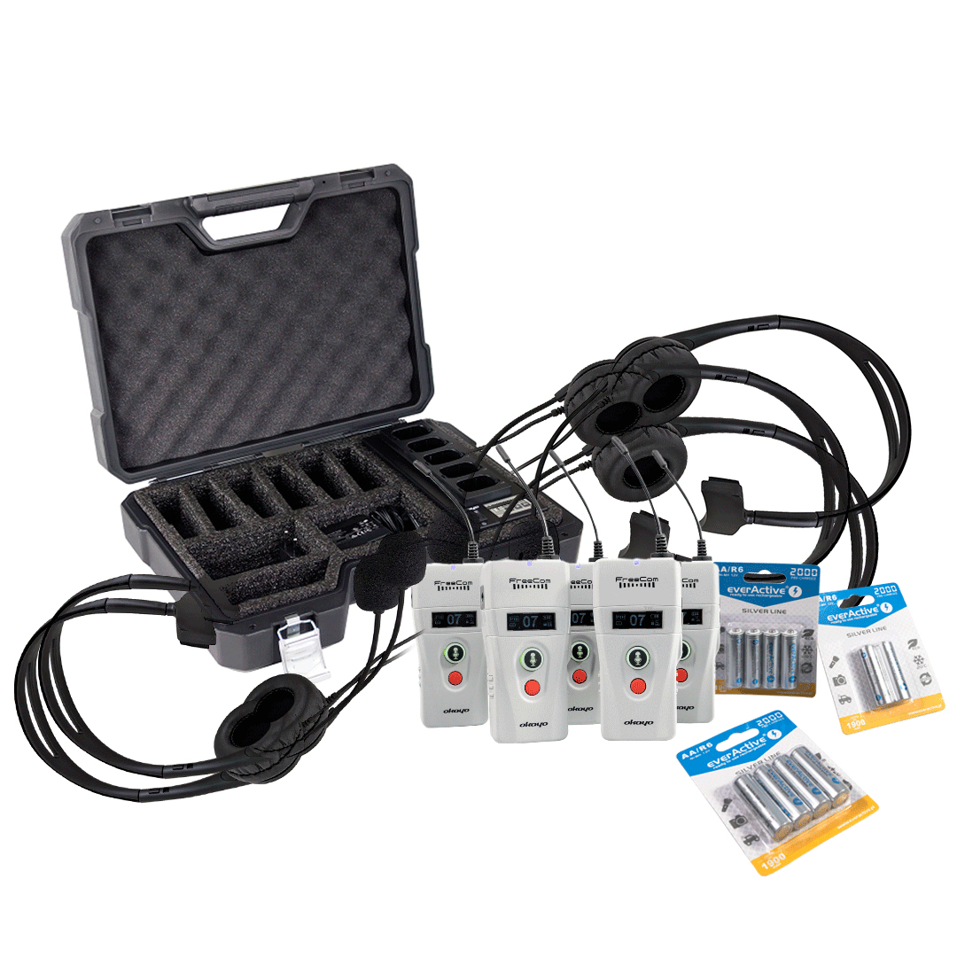 Two-way communication headset / wireless radio system for healthcare - HC-5-FC kit - Image 8